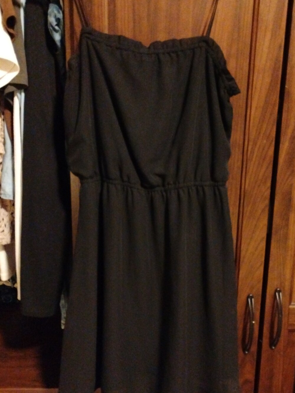 H&M Black Strapless Sundress